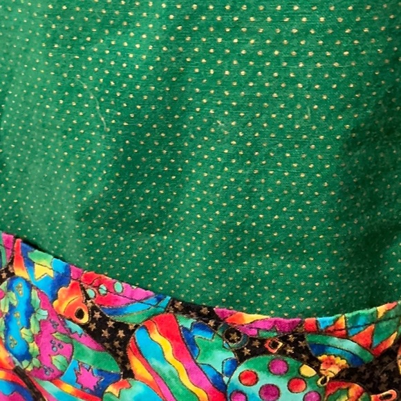 Handmade Reversible Christmas Holiday Apron - Picture 6 of 9